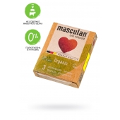 Экологически чистые презервативы Masculan Organic - 3 шт. - Masculan - купить с доставкой в Нижневартовске