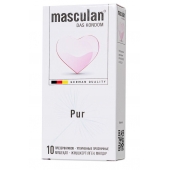 Супертонкие презервативы Masculan Pur - 10 шт. - Masculan - купить с доставкой в Нижневартовске