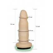 Телесная насадка Harness - 13,3 см. - LOVETOY (А-Полимер) - купить с доставкой в Нижневартовске