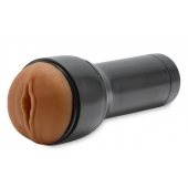 Коричневый мастурбатор-вагина Feel Stroker - Kiiroo - в Нижневартовске купить с доставкой