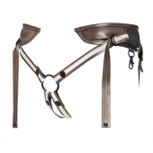 Бронзовый пояс для насадок Desirous Harness - Strap-on-me - купить с доставкой в Нижневартовске