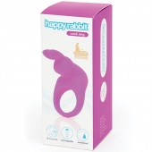 Фиолетовое эрекционное виброкольцо Happy Rabbit Rechargeable Rabbit Cock Ring - Happy Rabbit - в Нижневартовске купить с доставкой