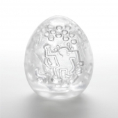 Мастурбатор-яйцо Keith Haring EGG DANCE - Tenga - в Нижневартовске купить с доставкой