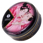 Массажная свеча Rose Petals с ароматом розы - 30 мл. - Shunga - купить с доставкой в Нижневартовске
