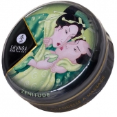Массажная свеча Exotic Green Tea с ароматом зелёного чая - 30 мл. - Shunga - купить с доставкой в Нижневартовске