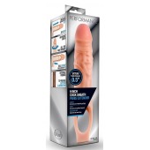 Телесная насадка на пенис 9 Inch Cock Sheath Extender - 22,2 см. - Blush Novelties - в Нижневартовске купить с доставкой