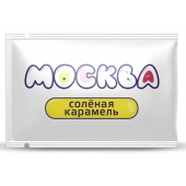 Универсальная смазка с ароматом солёной карамели  Москва Вкусная  - 10 мл. - Москва - купить с доставкой в Нижневартовске