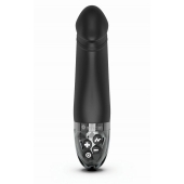 Черный вибратор с электростимуляцией Real Deal Neal - 16,5 см. - MyStim - купить с доставкой в Нижневартовске