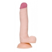 Телесный фаллоимитатор-реалистик Minc - 21 см. - A-toys купить с доставкой в интернет-магазине Orgasmix в Нижневартовске Телесный фаллоимитатор-реалистик Minc - 21 см. - A-toys