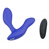 Синий анальный вибратор We-Vibe Vector+ - We-vibe - в Нижневартовске купить с доставкой