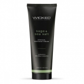 Массажный легкий крем WICKED Sage plus Sea Salt - 120 мл. - Wicked - купить с доставкой в Нижневартовске