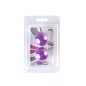 Фиолетовые вагинальные шарики BI-BALLS - Toyfa Basic в Нижневартовске Фиолетовые вагинальные шарики BI-BALLS - Toyfa Basic