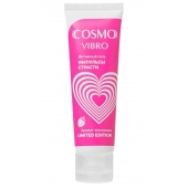 Возбуждающий гель на водно-силиконовой основе Cosmo Vibro с ароматом земляники - 50 гр. - Биоритм - купить с доставкой в Нижневартовске