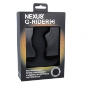 Черный вибромассажер простаты Nexus G-Rider+ - 12,6 см. - Nexus Range - в Нижневартовске купить с доставкой