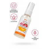 Съедобная гель-смазка Yovee «Двойной соблазн» с Д-пантенолом и вкусом клубники и дыни - 50 мл. - ToyFa - купить с доставкой в Нижневартовске