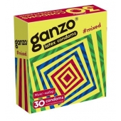 Микс-набор из 30 презервативов Ganzo Mixed - Ganzo - купить с доставкой в Нижневартовске