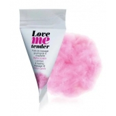 Съедобное согревающее массажное масло Love Me Tender Cotton Candy с ароматом сладкой ваты - 10 мл. - Love to Love - купить с доставкой в Нижневартовске