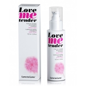 Съедобное согревающее массажное масло Love Me Tender Cotton Candy с ароматом сладкой ваты - 100 мл. - Love to Love - купить с доставкой в Нижневартовске