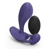 Темно-синий вибромассажер Witty P G Vibrator with Remote Control - Love to Love - в Нижневартовске купить с доставкой