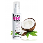 Съедобное согревающее массажное масло Love Me Tender Cocos с ароматом кокоса - 100 мл. - Love to Love - купить с доставкой в Нижневартовске