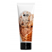Лубрикант на водной основе OYO Aroma Gel Ice Cream с ароматом пломбира - 75 мл. - OYO - купить с доставкой в Нижневартовске