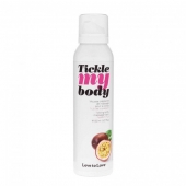 Массажная хрустящая пенка Tickle my body с ароматом маракуйи - 150 мл. - Love to Love - купить с доставкой в Нижневартовске