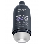Мастурбатор в бутылке Shower Therapy Deep Cream - Pipedream - в Нижневартовске купить с доставкой