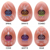 Набор из 6 мастурбаторов-яиц Tenga Egg Variety Pack V - Tenga - в Нижневартовске купить с доставкой