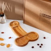 Деревянное блюдо для подачи в форме члена (32,5 х 20 х 1,7 см) - Сима-Ленд - купить с доставкой в Нижневартовске