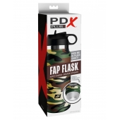 Мастурбатор в камуфляжной колбе Fap Flask - Pipedream - в Нижневартовске купить с доставкой