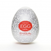 Мастурбатор-яйцо Keith Haring EGG PARTY - Tenga - в Нижневартовске купить с доставкой