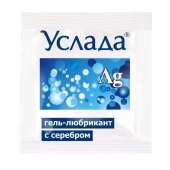 Гель-лубрикант «Услада с серебром» - 3 гр. - Биоритм - купить с доставкой в Нижневартовске