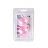 Розовые вагинальные шарики BI-BALLS - Toyfa Basic в Нижневартовске Розовые вагинальные шарики BI-BALLS - Toyfa Basic