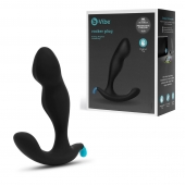 Черный утяжеленный анальный стимулятор Rocker Plug - 12 см. - b-Vibe - в Нижневартовске купить с доставкой