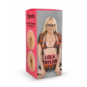 Двусторонний мастурбатор Lola Taylor - 22 см. - ФлешНаш - в Нижневартовске купить с доставкой