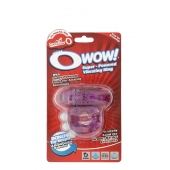 Фиолетовое эрекционное виброкольцо OWOW PURPLE - Screaming O - в Нижневартовске купить с доставкой