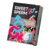 Шипучие таблетки для мужчин Sweet Sperm для изменения вкуса спермы (4 шт. по 0,5 гр.) - Капиталпродукт - купить с доставкой в Нижневартовске