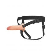 Полый страпон на ремнях 6’’ Hollow Silicone Strap-on - Pipedream - купить с доставкой в Нижневартовске