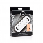 Комплект из 6 прозрачных эрекционных колец Ring Master Custom Ball Stretcher Kit - XR Brands - в Нижневартовске купить с доставкой