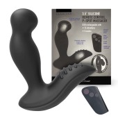 Черный вибромассажер простаты 3,5’’ Remote Control P-spot Massager - 12,5 см. - Erokay - в Нижневартовске купить с доставкой