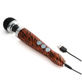 Беспроводной wand-вибратор Doxy Die Cast 3R с тигровым принтом на рукояти - 28 см. - Doxy в Нижневартовске Беспроводной wand-вибратор Doxy Die Cast 3R с тигровым принтом на рукояти - 28 см. - Doxy