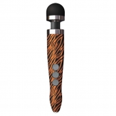 Беспроводной wand-вибратор Doxy Die Cast 3R с тигровым принтом на рукояти - 28 см. - Doxy в Нижневартовске Беспроводной wand-вибратор Doxy Die Cast 3R с тигровым принтом на рукояти - 28 см. - Doxy