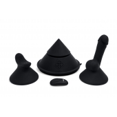 Конусный вибромассажер Cowgirl Cone с 2 насадками - CowGirl - купить с доставкой в Нижневартовске