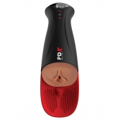 Мастурбатор-вагина в колбе с вибрацией Fuck-O-Matic Pro XL - Pipedream - в Нижневартовске купить с доставкой