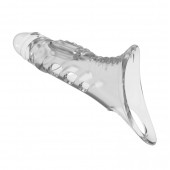 Прозрачная насадка на пенис - 22 см. - Baile - в Нижневартовске купить с доставкой