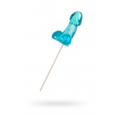 Голубой леденец в форме члена со вкусом блю кюрасао - 80 гр. - Sosuчki - купить с доставкой в Нижневартовске Голубой леденец в форме члена со вкусом блю кюрасао - 80 гр. - Sosuчki - купить с доставкой в Нижневартовске