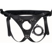 Пояс Hard Brutal для больших насадок - LOVETOY (А-Полимер) - купить с доставкой в Нижневартовске