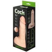 Телесный фаллоудлинитель с мошонкой Cock Next - 19 см. - LOVETOY (А-Полимер) - в Нижневартовске купить с доставкой