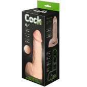 Телесный фаллоудлинитель с мошонкой Cock Next - 17 см. - LOVETOY (А-Полимер) - в Нижневартовске купить с доставкой