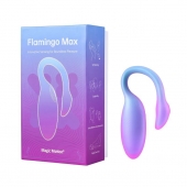 Голубой вибратор Flamingo Max - Magic Motion в Нижневартовске Голубой вибратор Flamingo Max - Magic Motion